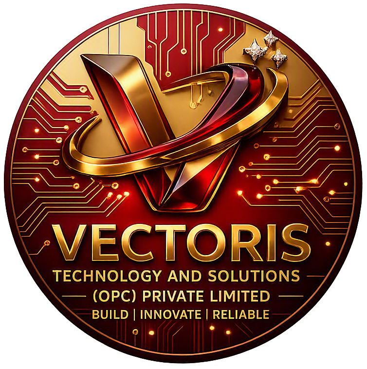 Vectoris Technology Badge Logo